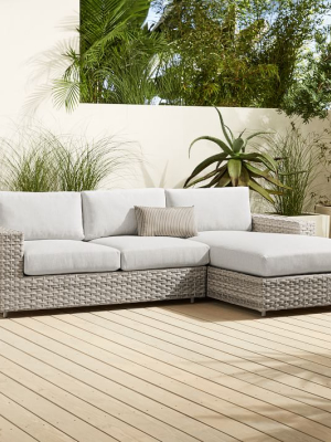 Urban Outdoor 2-piece Chaise Sectional