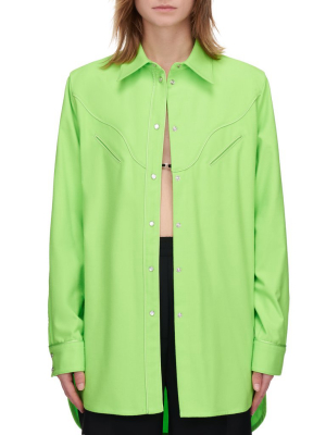 Western Shirt (s52dl0158-s53959-neon-green)