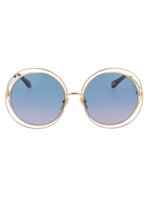 Chloé Eyewear Round Frame Sunglasses