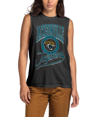 Womens Jaguars Vintage Muscle Tank