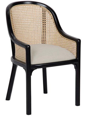 Gaston Chair In Hand Rubbed Black