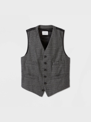 Men's Standard Fit Tailored Suit Vest - Goodfellow & Co™ Gray