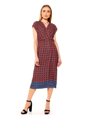 Iris Wrap Dress