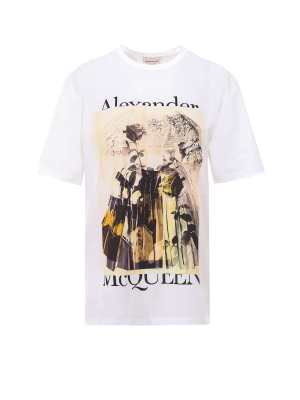 Alexander Mcqueen Graphic Printed T-shirt