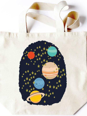 Stars And Planets Tote