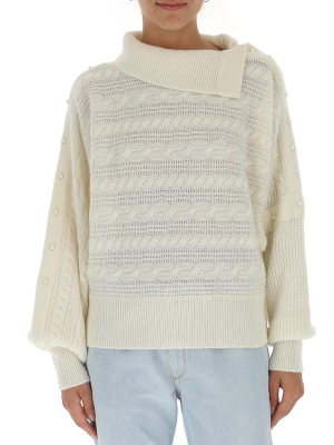 Philosophy Di Lorenzo Serafini Cable Knitted Jumper