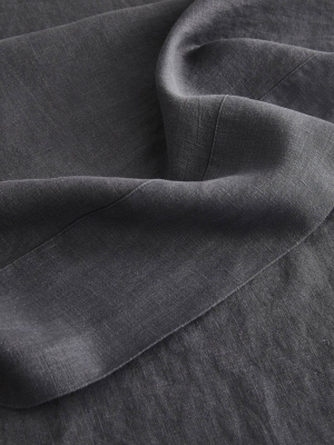 French Linen Sheet Set - Slate