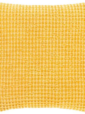 Wade Pillow Bright Yellow/saffron