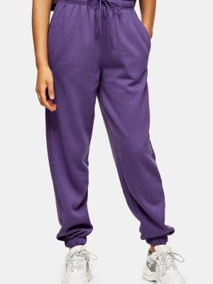 Plum 90s Oversized Sweatpants