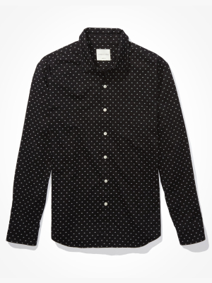 Ae Printed Button-up Shirt