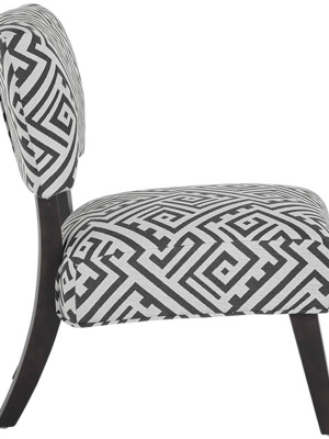 Enza Chair, Geo Grey