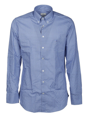 Etro All Over Print Buttoned Shirt