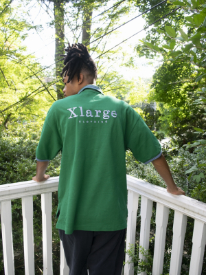 Xlarge Half-zip Big Polo Shirt