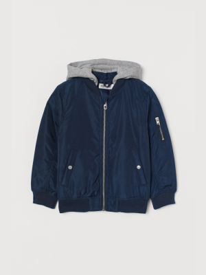 Padded Bomber Jacket