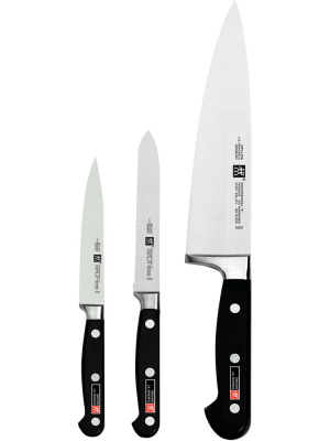 J.a. Henckels Professional "s" - 3 Piece Starter Knife Set