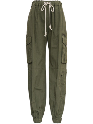 Palm Angels Pocket Detail Cargo Pants