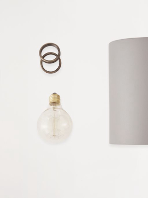 Cylinder Grey Pendant In Various Sizes Design By Frama