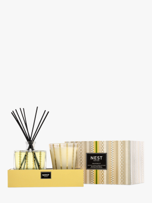 Grapefruit Candle & Reed Diffuser Gift Set