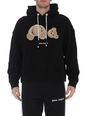 Palm Angels Bear Print Hoodie