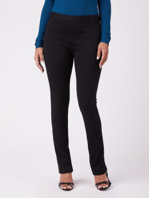 Lela Ponte Pant In Black