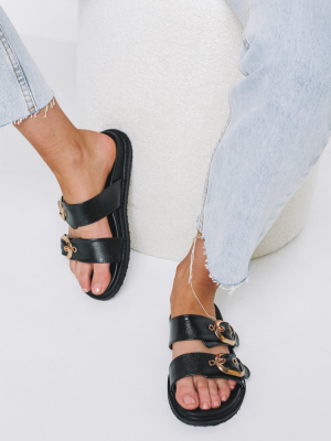 Billini Reece Slides Black