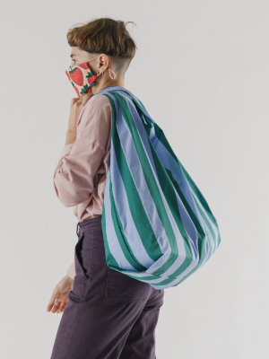 Big Baggu - Periwinkle Stripe