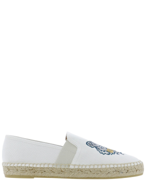 Kenzo Tiger Embroidered Espadrilles