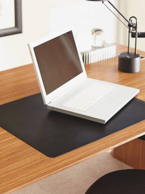 Lorell Desktex Anti-static Desk Pad - Black