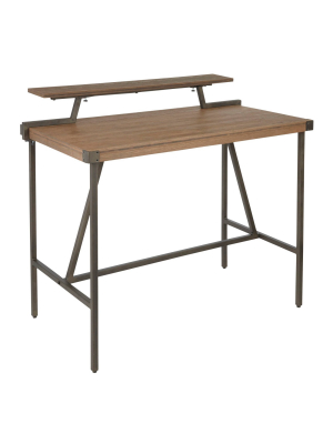 Gia Industrial Counter Table - Lumisource