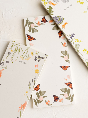 Botanical Border Notepad