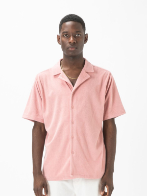 Holiday Terry Shirt Pink