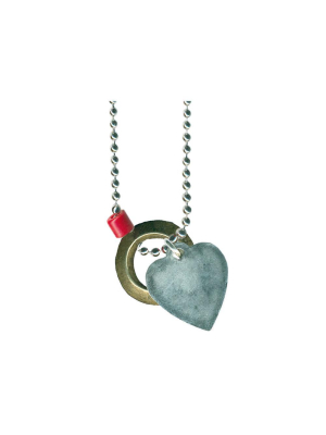 Heart And Ring Necklace