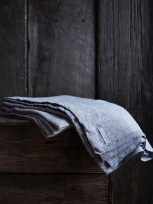 Linen Blanket - Grey