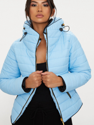 Mara Baby Blue Puffer Jacket