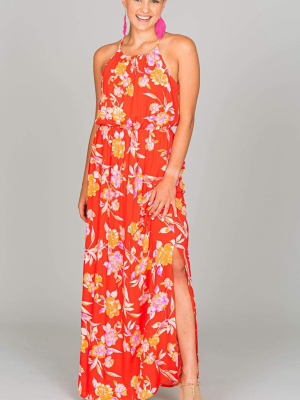 Gillian Floral Maxi Dress