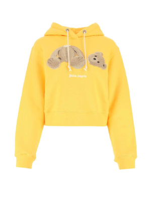 Palm Angels Teddy Bear Print Hoodie