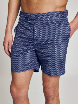 Tailored Swim Shorts Micro Lencois Print