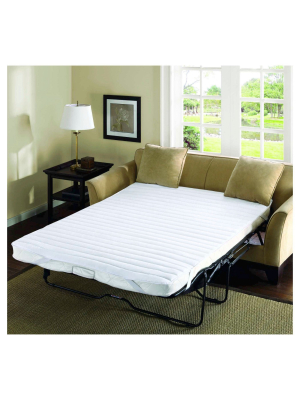 Delta Waterproof Quilted Microfiber Sofa Bed Set (60"x72") White