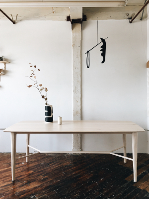 Ora Dining Table With Hand Carved Legs - Customizable