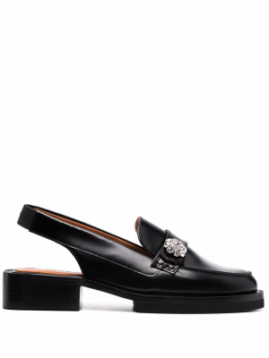 Ganni Slingback Loafers