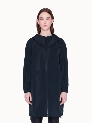 Water-repellent Silk Taffeta Parka