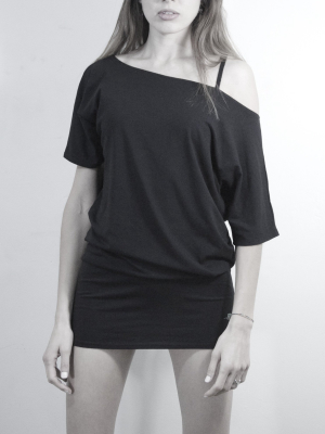 Basic Black Tee Dress