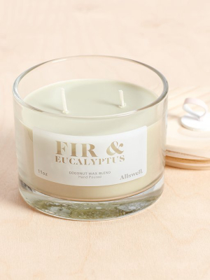 Fir And Eucalyptus Coconut Wax Blend Candle