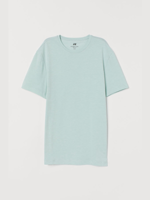 Slim Fit Round-neck T-shirt