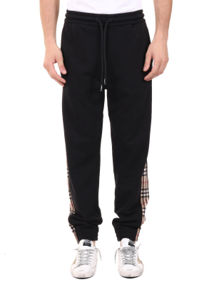 Burberry Vintage Check Panel Trackpants