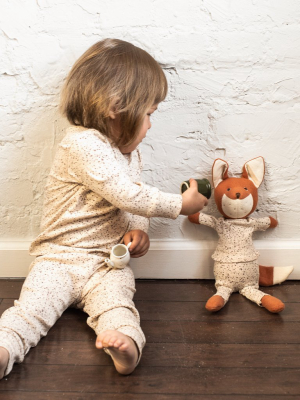 Speckled Egg Leggings For Dolls