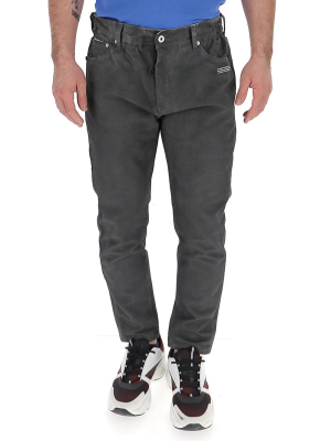 Off-white Slim Fit Jeans