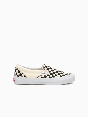 Vans Og Classic Checkered Slip-on Sneakers