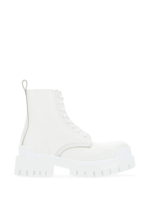 Balenciaga Strike Lace-up Boots