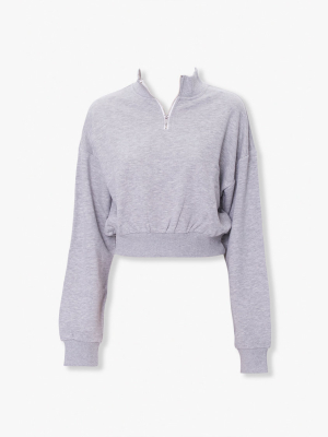 French Terry Half-zip Pullover